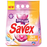 Пральний порошок для кольорових тканин Savex Parfum Lock 2in1 Color Automat, 4 кг