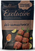 Приправа без солі з розмарином та часником До шашлику Exclusive Professional Pripravka 45г.
