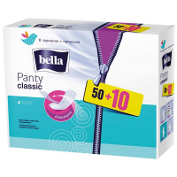 Прокладки щоденні Classic Panty Bella 60шт