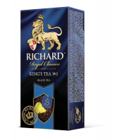 Чай Richard King`s Tea №1 чорний у пакетиках  25*2г