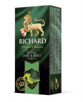 Чай Richard Royal Lime&Mint зелений 25*2г