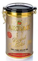 Чай Akbar Royal Gold чорний з/б 150г