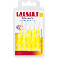 Міжзубні циліндричні щітки Lacalut Interdental L (4 мм), 5 шт.