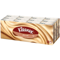 Хустинки носові паперові Kleenex Ultra Soft, 12 пачок