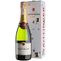 Шампанське Taittinger Brut (короб) 0.75л