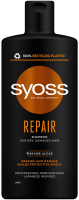 Шампунь для сухого та пошкодженого волосся Syoss Repair Відновлення, 440 мл
