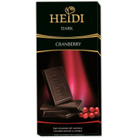 Шоколад Heidi Cranderry темний 80г