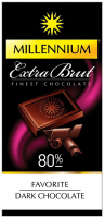 Шоколад Millennium Favorite Brut чорний 80% 100г