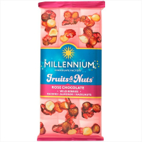 Шоколад Millennium Fruits&Nuts Rose 80г