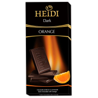 Шоколад Heidi Dark Orange темний з апельсином 80г