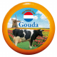 Сир "Гауда" 48% ТМ "Dutch Cow" Нідерланди ваг