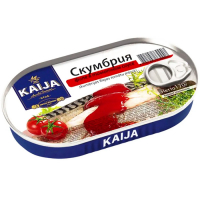 Скумбрія філе Kaija у томатному соусі 170г