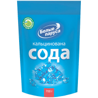 Сода кальцинована для видалення різних забруднень Белые Паруса, 700 г