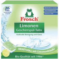 Таблетки для посудомийних машин Frosch Лимон, 26 шт.