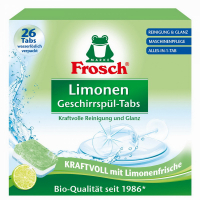 Таблетки для посудомийних машин Frosch Лимон 26 шт