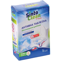 Таблетки для очищення унітаза Sinto Clean, 16 шт.