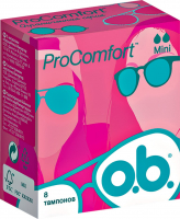 Тампони гігієнічні O.b. ProComfort Mini, 8 шт.