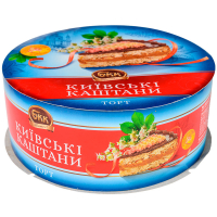 Торт БКК Київський каштани 0,85кг