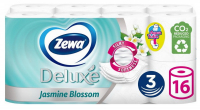 Папір туалетний Zewa Deluxe Jasmine Blossom Жасмин 3 шари 16 рулонів