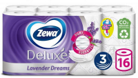 Папір туалетний Zewa Deluxe Lavender Dreams 3шар. 16рул.