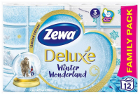 Туалетний папір Zewa Deluxe Winter Wonderland, 12 шт
