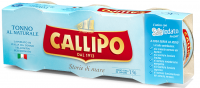 Тунець Callipo у власному соку ж/б 3*80г 