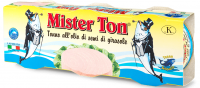 Тунець Mister Ton в олії ж/б 3*80г