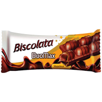 Вафлі Biscolata DuoMax горіх. крем в мол. шоколаді 44г