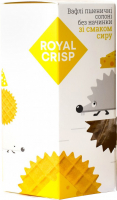 Вафлі Royal Crisp Чіпс зі смаком сиру 85г 