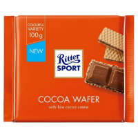 Шоколад Ritter Sport Cocoa Waffer 100г 