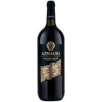 Вино Aznauri Алазанська долина напівсолодке червоне 9-13% 1,5 л