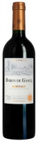 Вино Baron de Gascq Bordeaux червоне сухе 0,75л