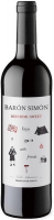 Вино Baron Simon Semi Sweet червоне напівсолодке 0,75л 10,5%