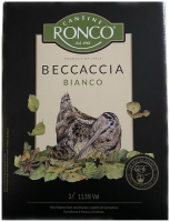 Вино Ronco B&B Beccaccia Bianco біле сухе 3л
