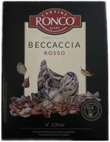 Вино Ronco B&B Beccaccia Rosso чер.сухе 3л