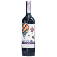 Вино Carmenere червоне сухе Latitude Чилі 0,75л