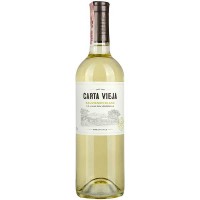 Вино Carta Vieja Sauvignon Blanc біле сухе 12% 0,75л