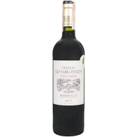Вино Chateau Les Sablonnets Bordeaux червоне сухе 0,75л