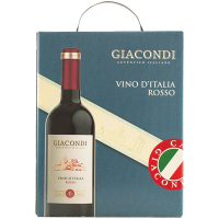 Вино Giacondi Vino Rosso червоне сухе 3л