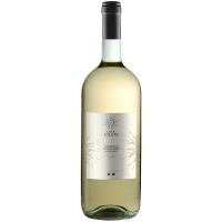 Винo Gran SoletoTrebbiano Chardonnay Rubicone Шардоне біле сухе 11% 1,5л