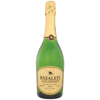 Вино ігристе Bazaleti Brut брют біле 12% 0,75л