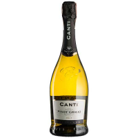Вино ігристе Canti Pinot Grigio Brut Blanc брют біле 11% 0,75л