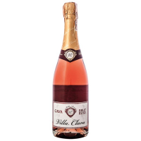 Вино ігристе Villa Clara Cava Brut Rose брют рожеве сухе 11,5% 0,75л