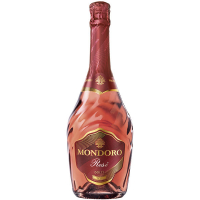Вино ігристе Mondoro Rose Dolce Рожеве Дольче напівсухе 9,5% 0,75л