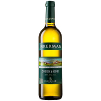 Вино Inkerman Совіньйон біле сухе 9,5-14% 0,7л