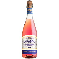 Вино ігристе Cavicchioli Lambrusco Rosato Emilia рожеве напівсолодке 7.5% 0,75л