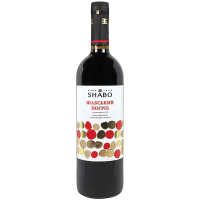 Вино Shabo Шабський погріб напівсолодке червоне 0.75л