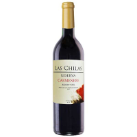 Вино Las Chilas Reserva Carmenere червоне сухе 12,5% 0,75л