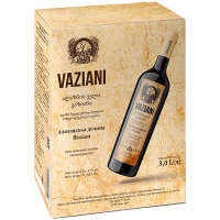 Вино Vaziani Алазанська долина н/солодке біле 3л