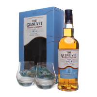 Віскі Glenlivet Founder`s Reserve 40% 0.7л + склянки 2шт.